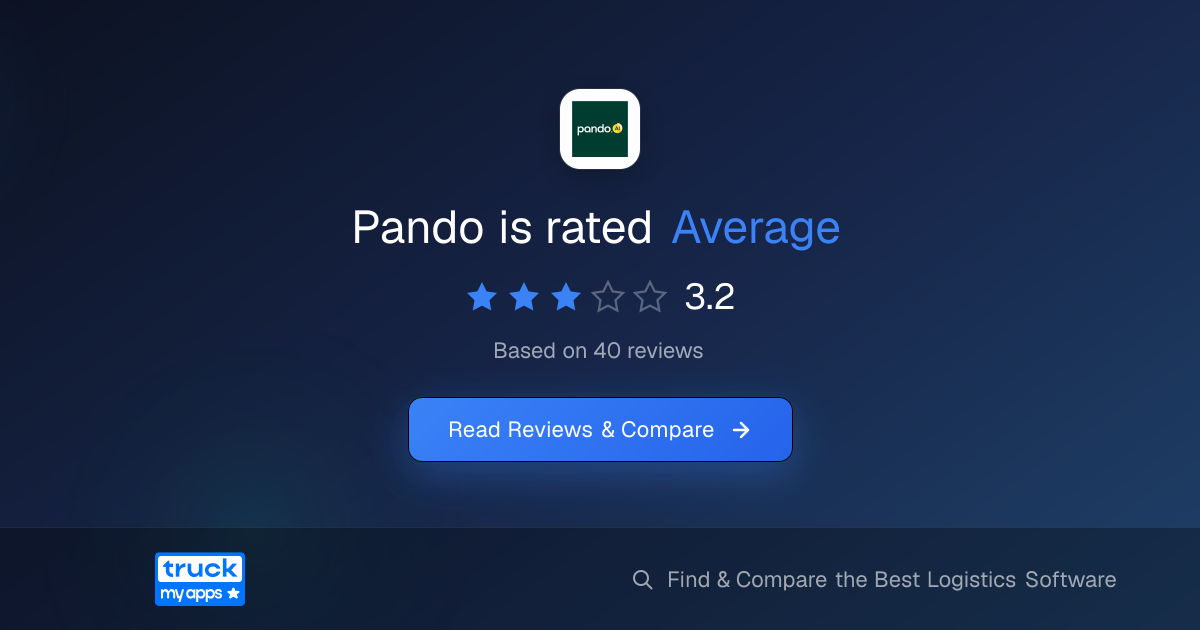 Pando | TruckMyApps