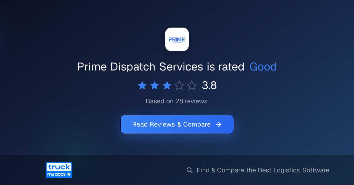 Prime Dispatch Services | TruckMyApps
