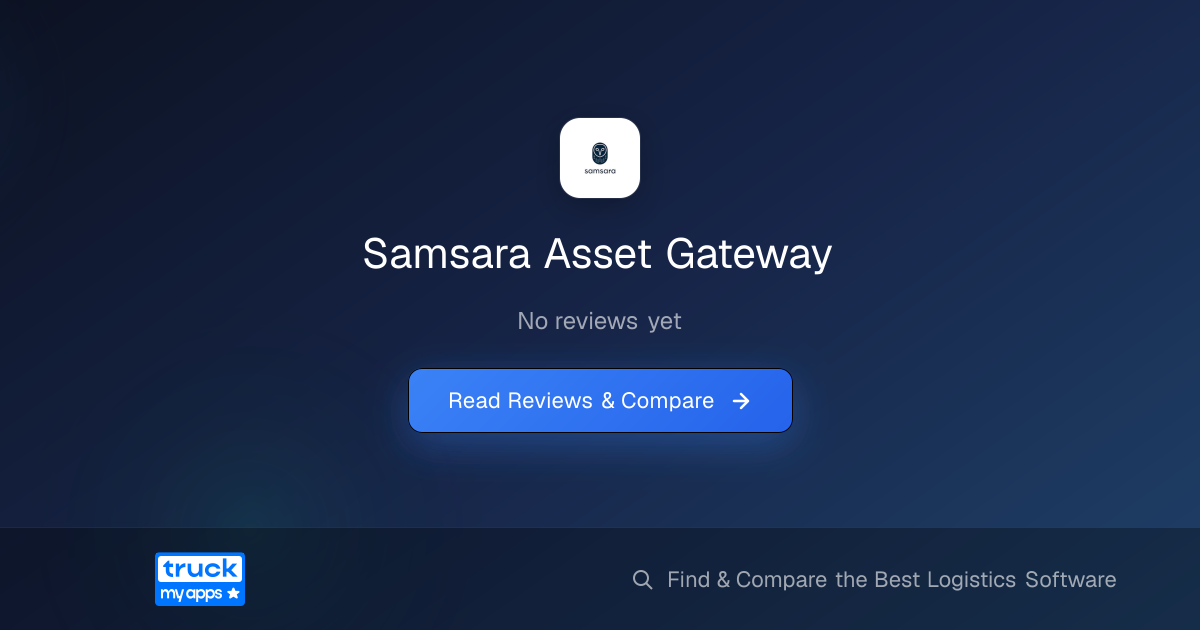 Samsara Asset Gateway | TruckMyApps