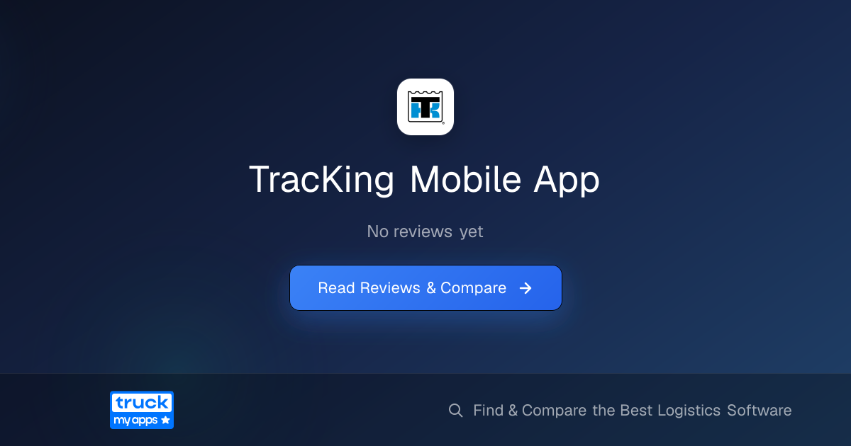 TracKing Mobile App | TruckMyApps