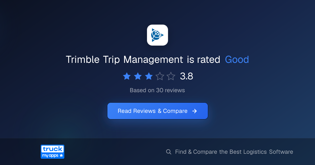 Trimble Trip Management | TruckMyApps
