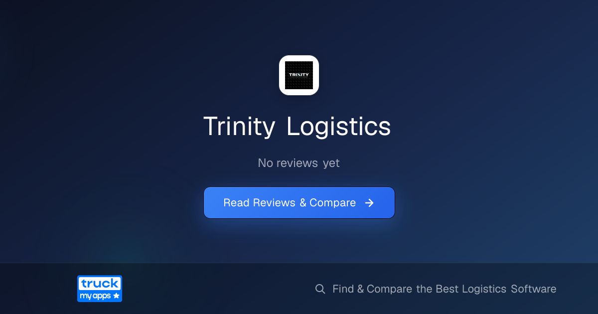 Trinity Logistics | TruckMyApps